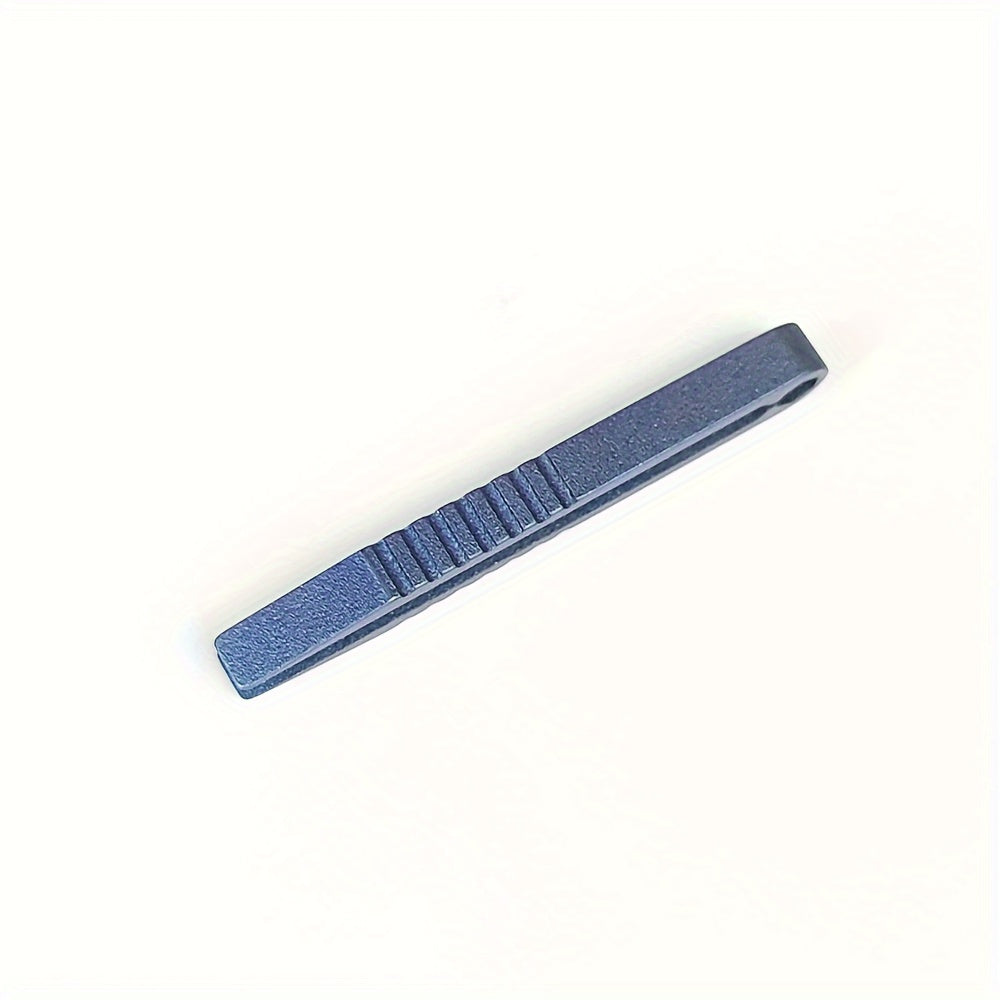 1pc Portable Titanium Alloy EDC Tweezers for Outdoor Survival and Travel - Lightweight and Compact with Precision Grip